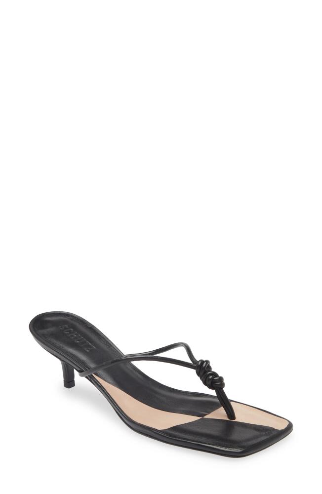 Schutz Poppy Stiletto Flip Flop in Black Cover