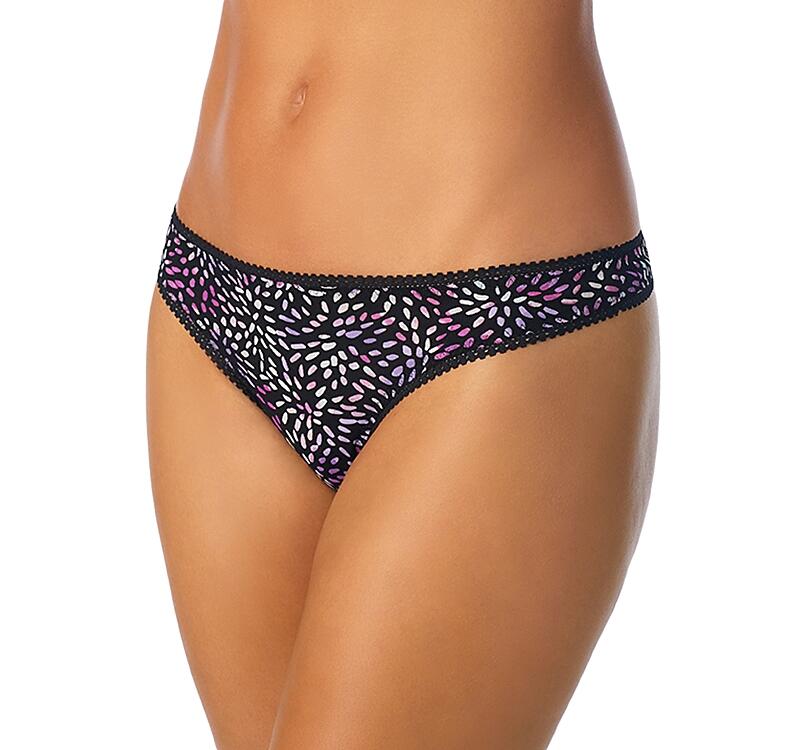 On Gossamer Printed Hipster Thong Cover