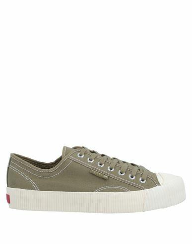 Paura X Superga Man Sneakers Military green Textile fibers Cover