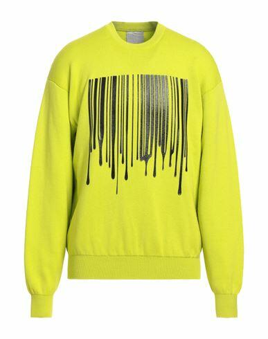 Vtmnts Man Sweater Acid green Merino Wool Cover