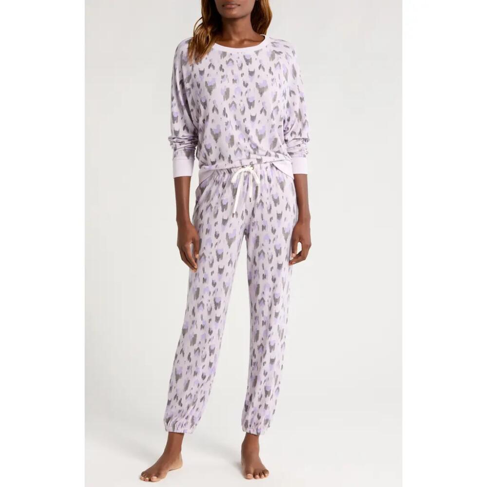 Honeydew Star Seeker Brushed Jersey Pajamas in Whisper Ikat Cover