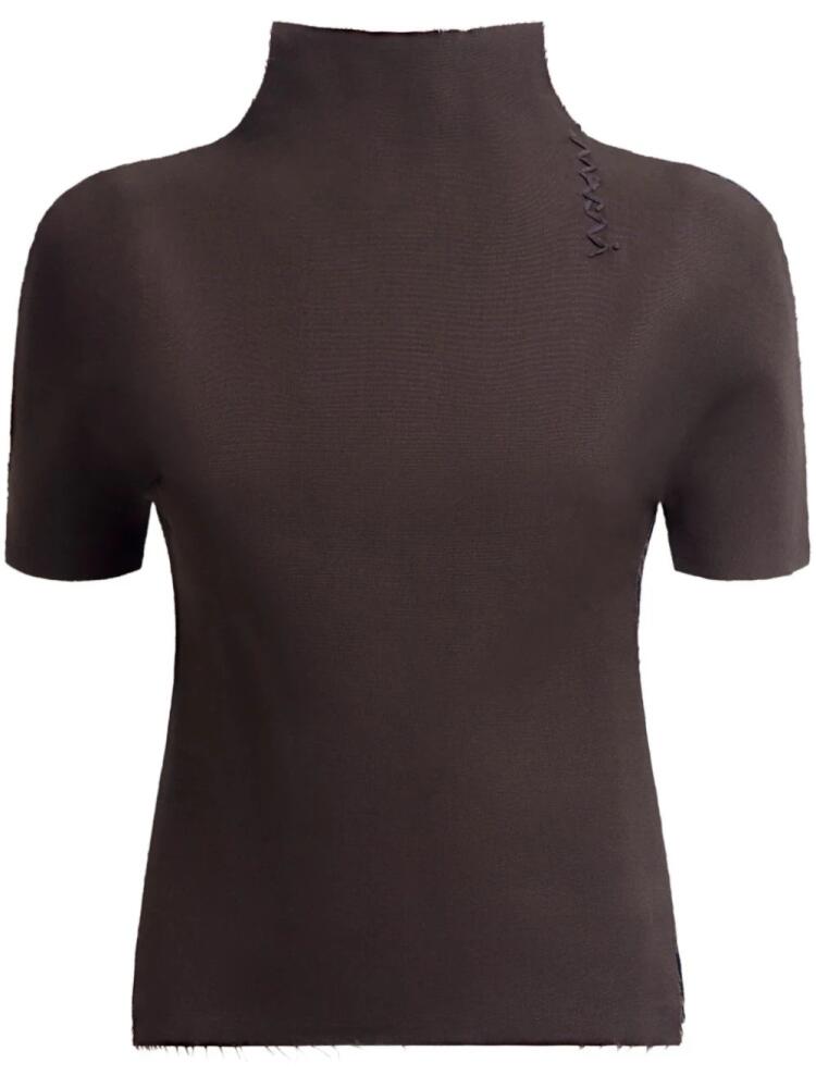 Marni Short-sleeved jumper - Brown Cover