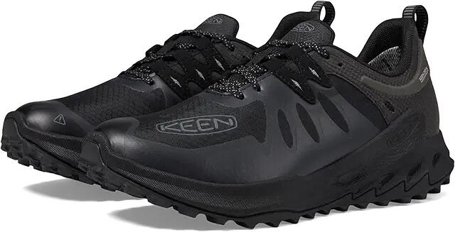 KEEN Zionic Waterproof (Black/Steel Grey) Men's Shoes Cover