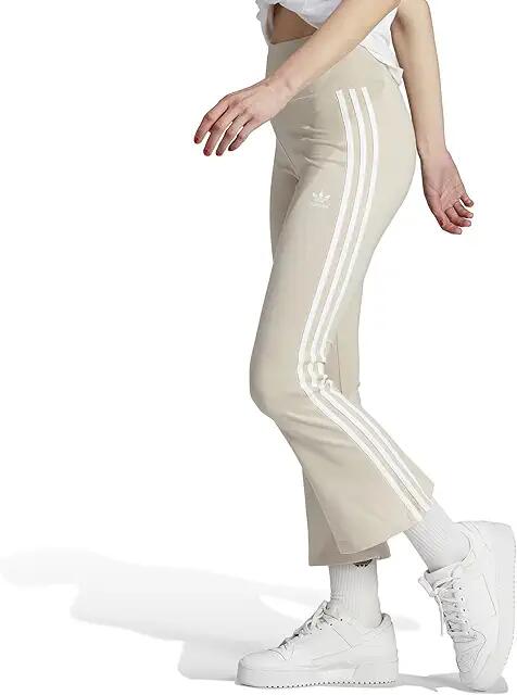 adidas Originals Adicolor Classics 3-Stripes 7/8 Flare Leggings (Wonder Beige) Women's Clothing Cover