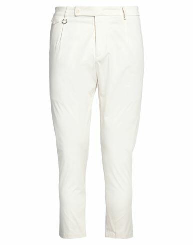 Golden Craft 1957 Man Pants Off white Cotton, Elastane Cover