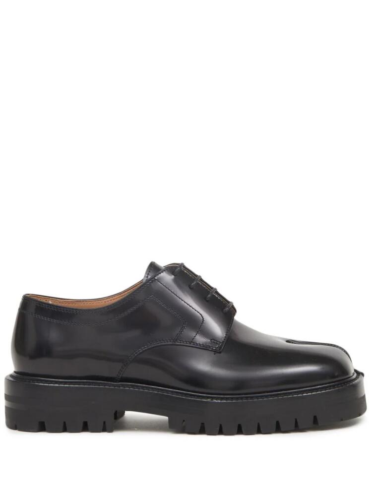 Maison Margiela Tabi lace-up derby shoes - Black Cover