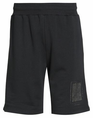 A-cold-wall* Man Shorts & Bermuda Shorts Black Cotton Cover