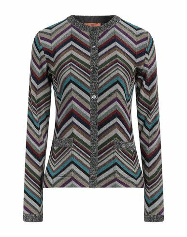 Missoni Woman Cardigan Silver Wool, Viscose, Cupro Cover