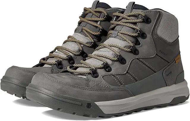 Oboz Burke Mid Leather B-Dry (Nimbus Gray) Men's Shoes Cover