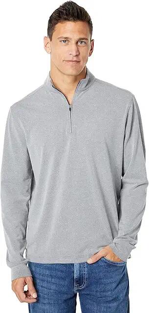 johnnie-O Brady 2.0 Polar Fleece 1/4 Zip (Meteor) Men's Clothing Cover