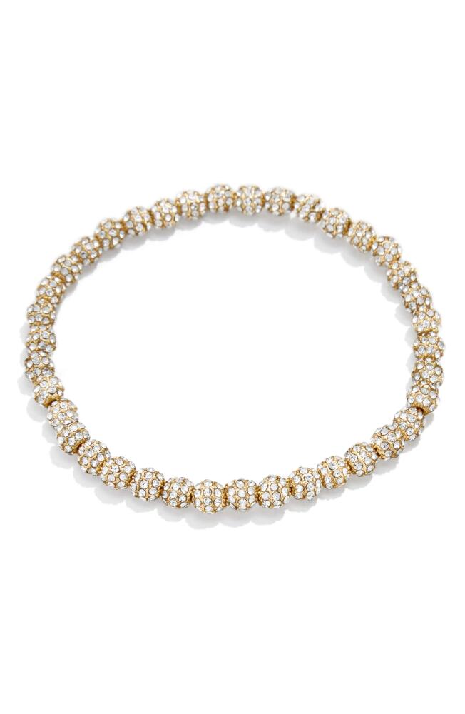 BaubleBar Mary Crystal Pavé Bracelet in Gold Cover