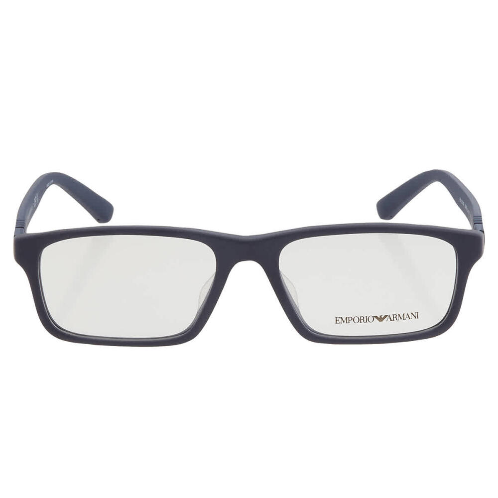 Emporio Armani Demo Rectangular Mens Eyeglasses Cover