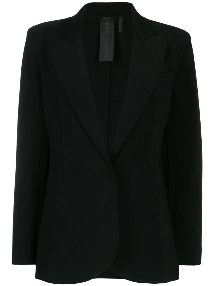 Norma Kamali fitted blazer - Black Cover