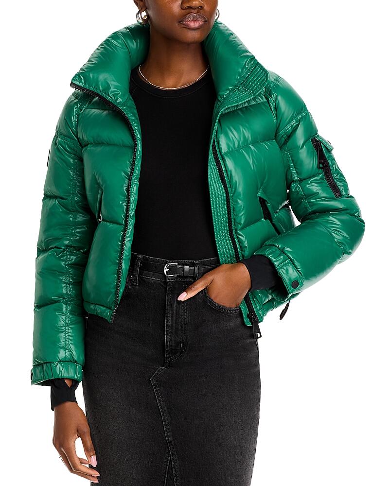 Sam. Freestyle Cropped Puffer Coat Cover