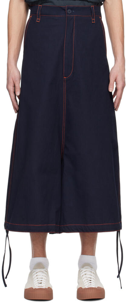 SUNNEI Navy Cavallo Trousers Cover