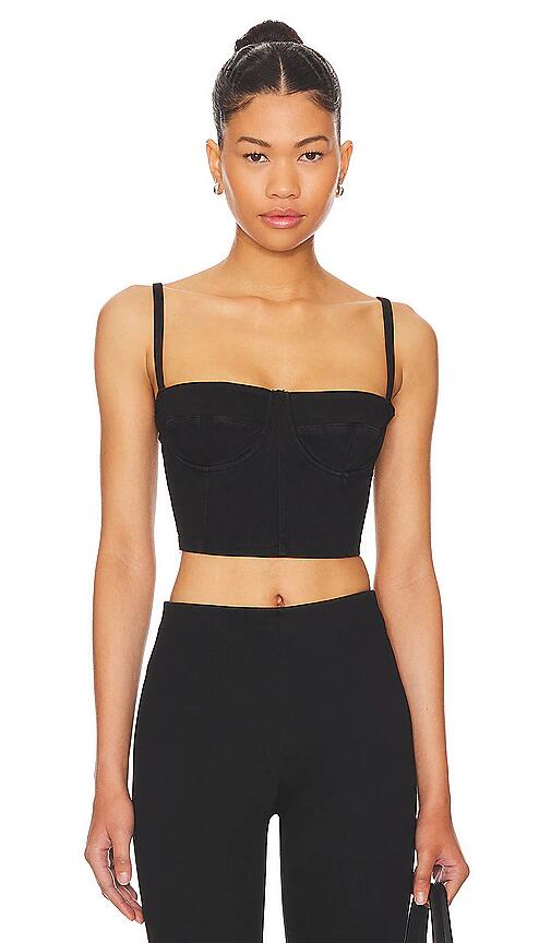 Good American Sculpt Bustier in Black Cover