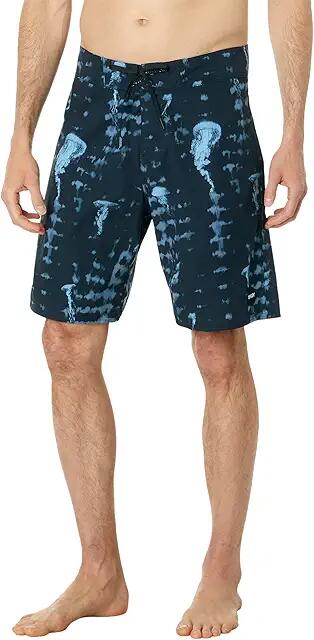 Oakley Jellyfish 20 Boardshorts (Blue Jellyfish) Men's Swimwear Cover