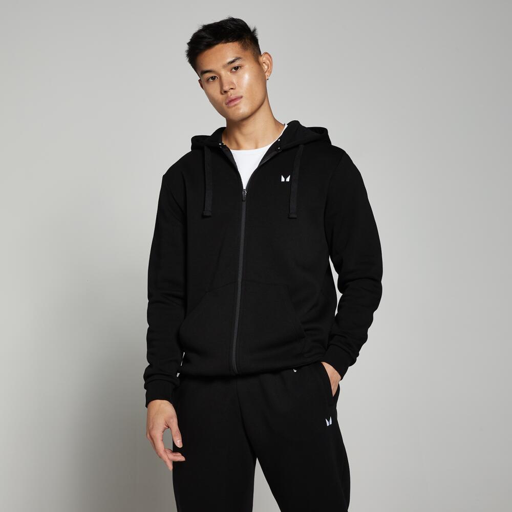 MP Men's Rest Day Zip Through Hoodie - Black Cover