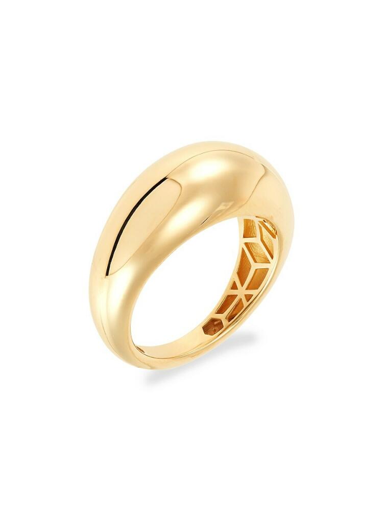 Saks Fifth Avenue Women's 14K Yellow Gold Dome Band Ring Cover