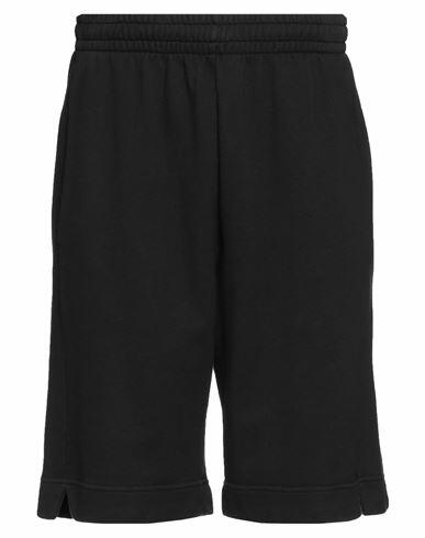 Grifoni Man Shorts & Bermuda Shorts Black Cotton Cover