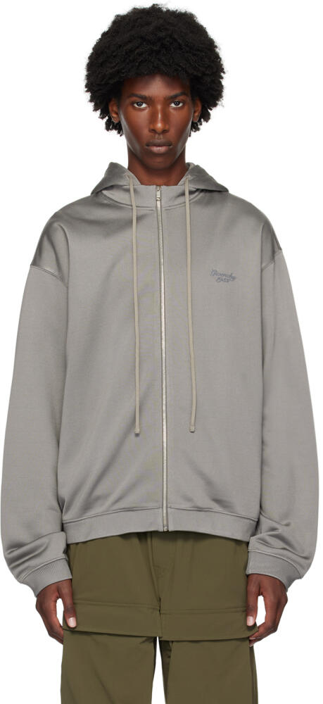 Givenchy Gray Zip Hoodie Cover