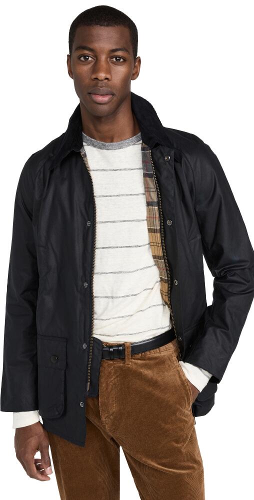 Barbour Barbour Ashby Wax Jacket Navy Cover