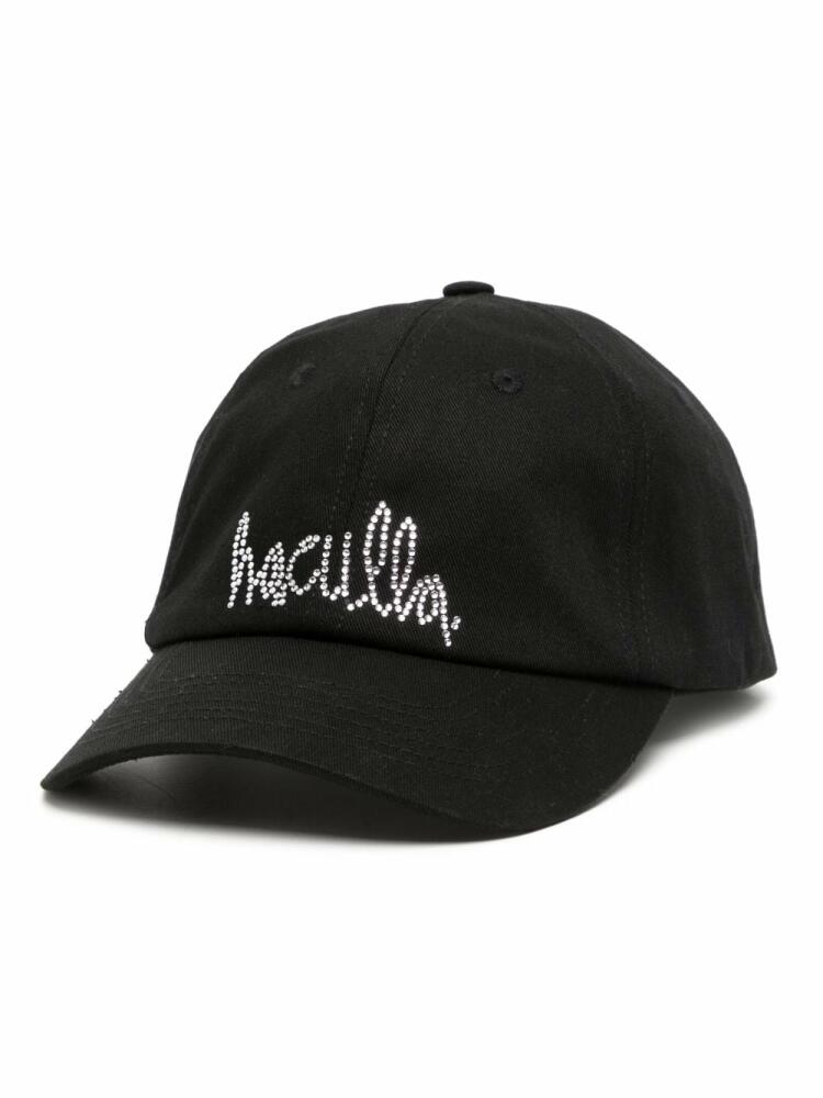 Haculla rhinestone-embellished cotton baseball cap - Black Cover