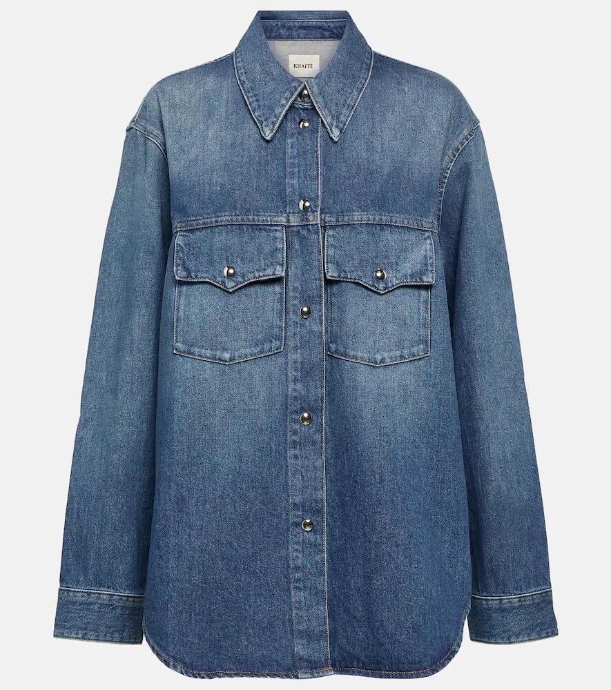 Khaite Jinn denim shirt Cover