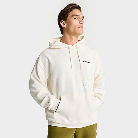 Converse Men's Dynamic Blocking Hoodie in Off-White/Egret Cover