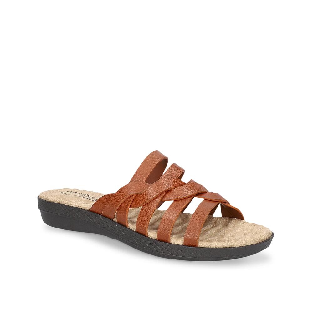 Easy Street Sheri Slide Sandal | Women's | Cognac Cover