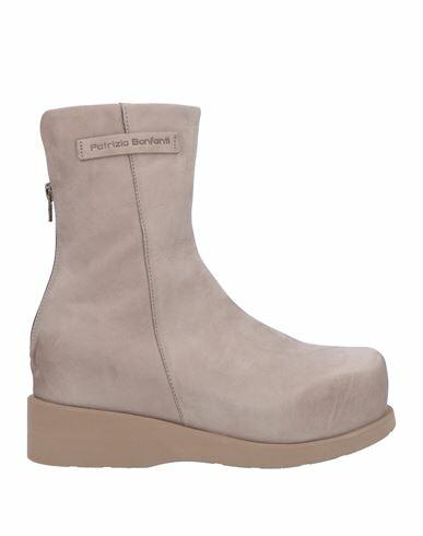 Patrizia Bonfanti Woman Ankle boots Dove grey Soft Leather Cover