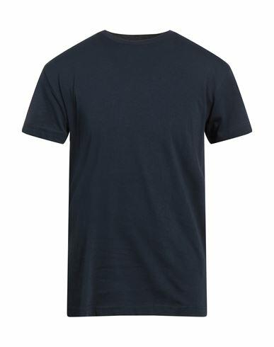 Alessandro Dell'acqua Man T-shirt Midnight blue Cotton Cover