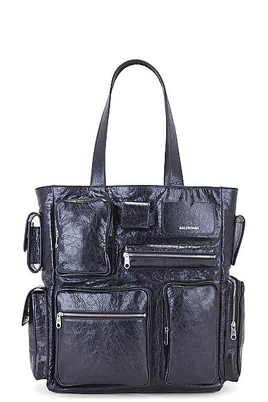 Balenciaga Superbusy Tote Bag in Black Cover