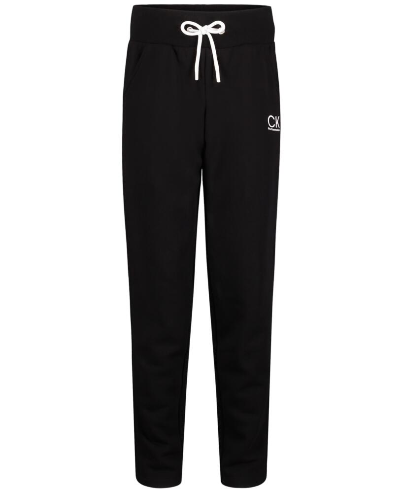 Calvin Klein Performance Big Girls Tapered Jogger Pants - Black Cover