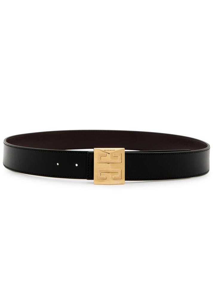 Givenchy 4G Reversible Leather Belt - Black Cover