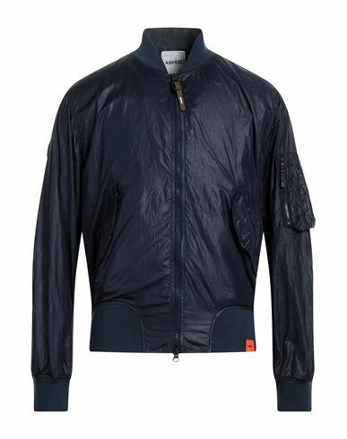 Aspesi Man Jacket Midnight blue Polyamide, Elastane Cover