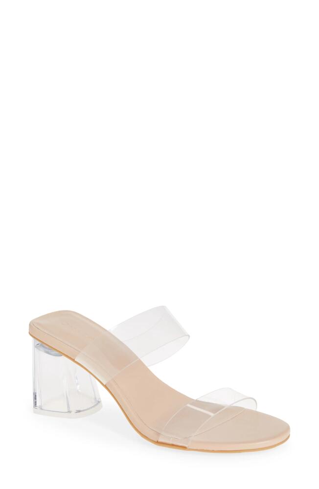 Open Edit Corinne Slide Sandal in Clear Cover