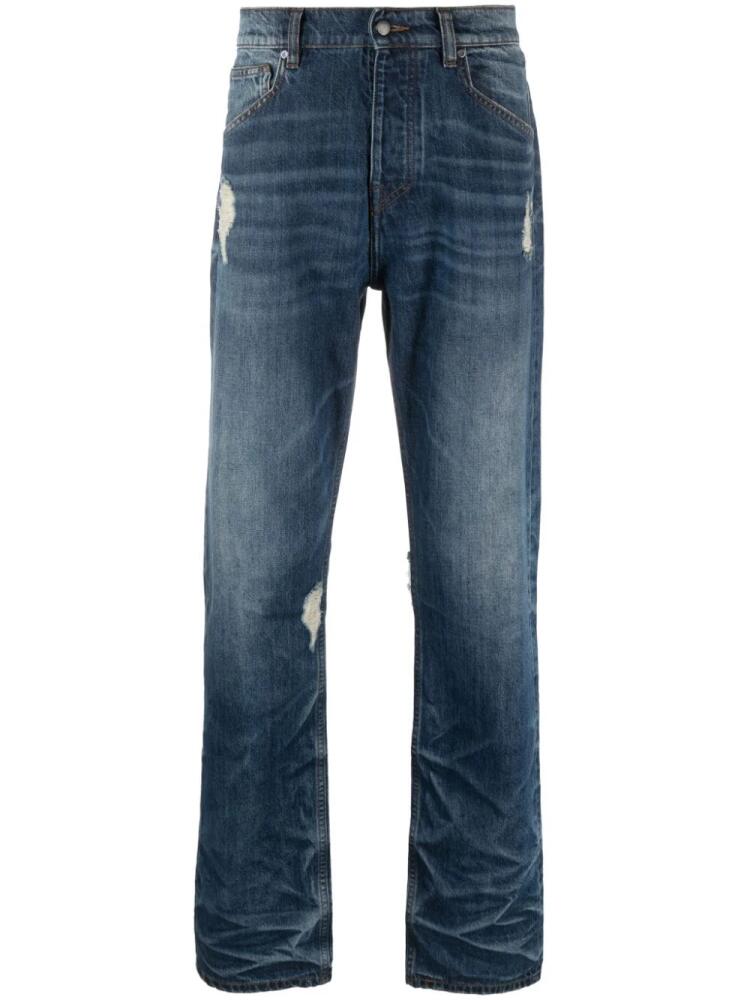 A-COLD-WALL* Foundry straight-leg jeans - Blue Cover