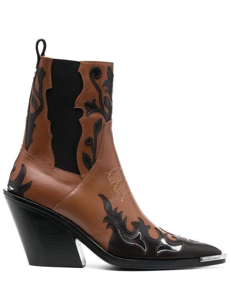 Rabanne Santiag cowboy boots - Brown Cover