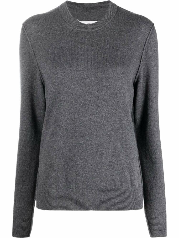 Maison Margiela crew-neck cashmere jumper - Grey Cover