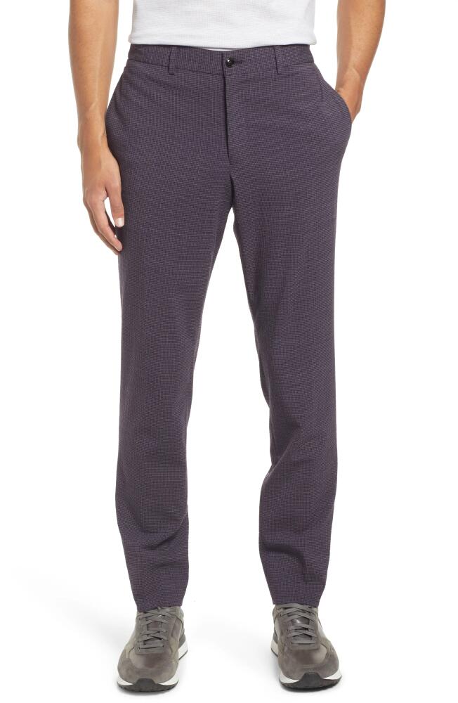 Ted Baker London Men's Jem Constructed Wool Blend Dress Pants in Berry Cover