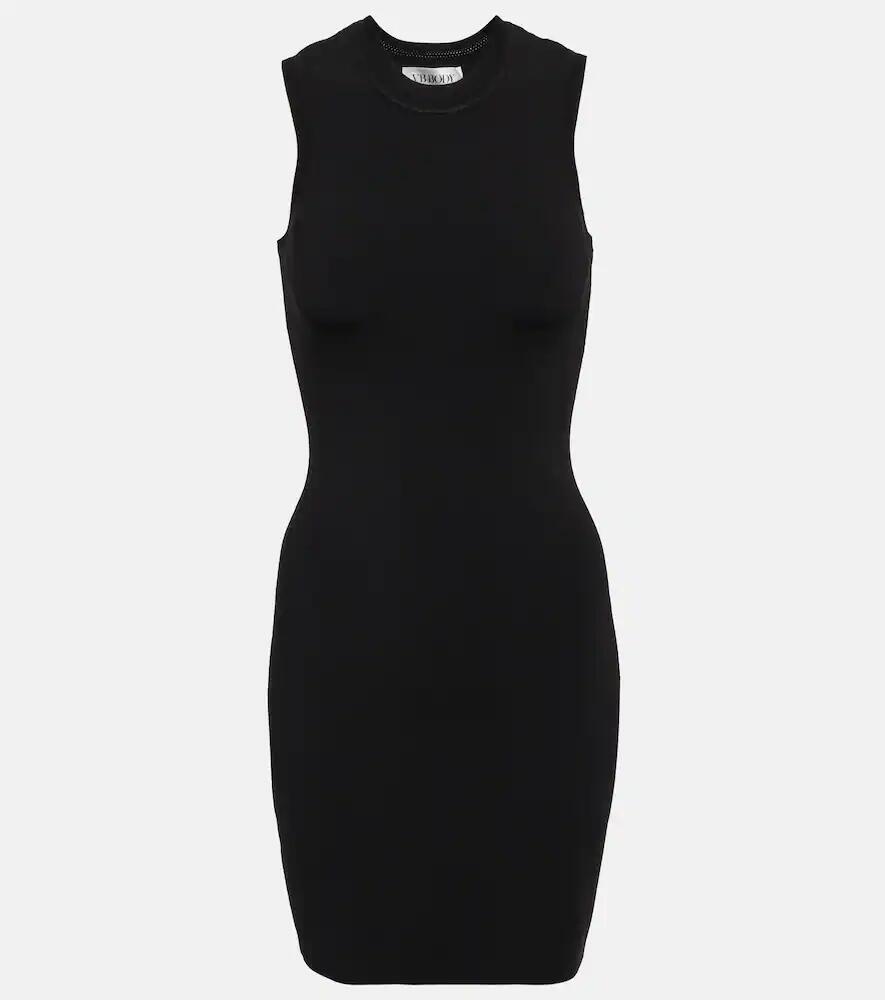 Victoria Beckham VB bodycon knit minidress Cover