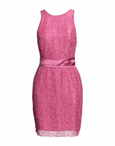 Carla G. Woman Mini dress Magenta Polyamide, Viscose, Acetate, Elastane Cover