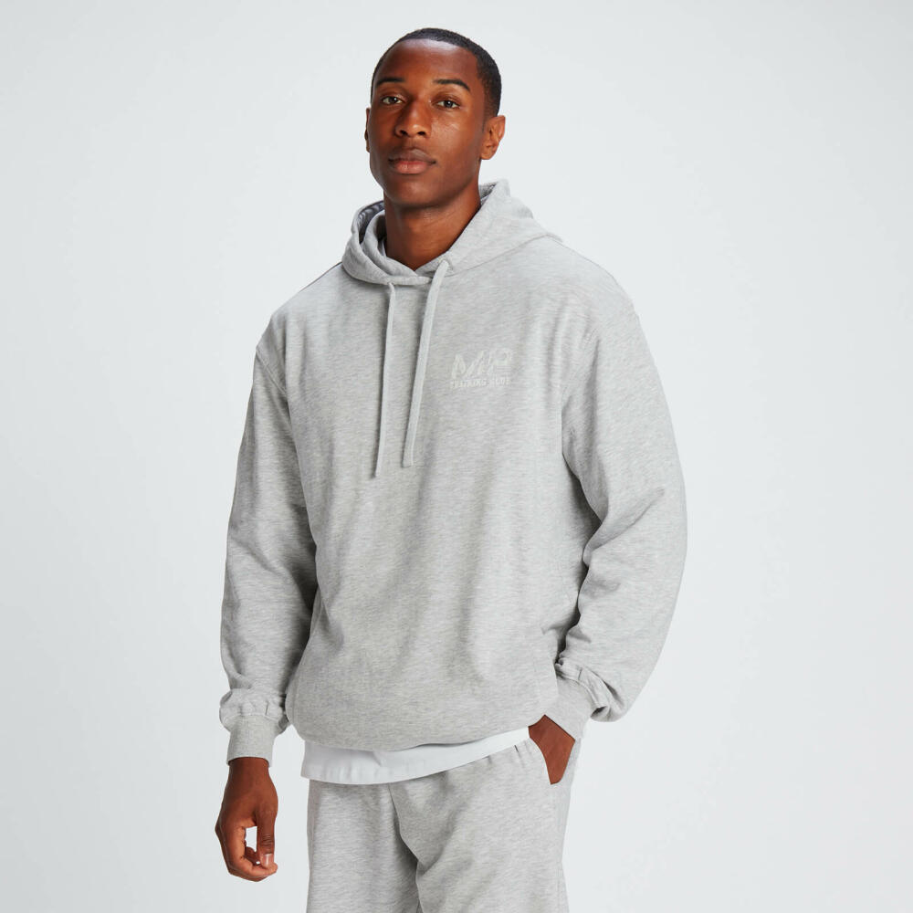 MP Men's Tempo Cotton Hoodie - Storm Marl Cover