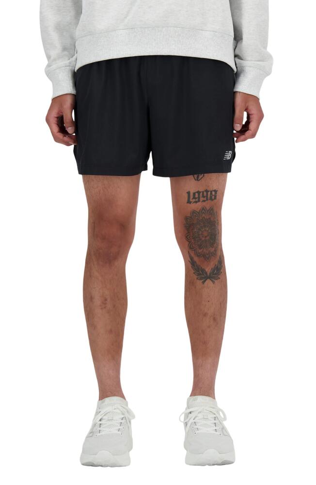 New Balance Seamless Running Shorts in Black Cover