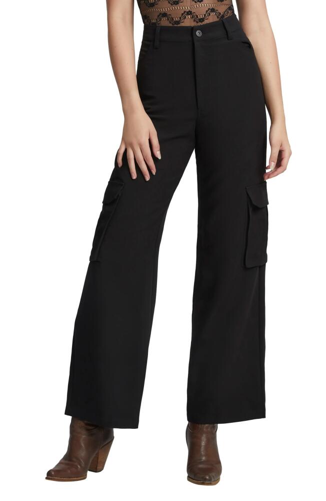 Bardot Hestia Wide Leg Cargo Pants in Black Cover