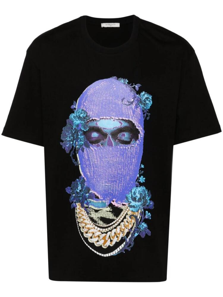 Ih Nom Uh Nit Black Roses Mask T-shirt Cover