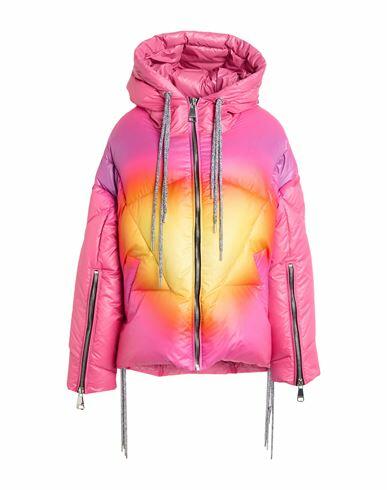 Khrisjoy Woman Puffer Magenta Polyester Cover