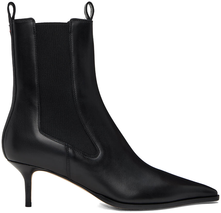 Aeyde Black Valeria Chelsea Boots Cover