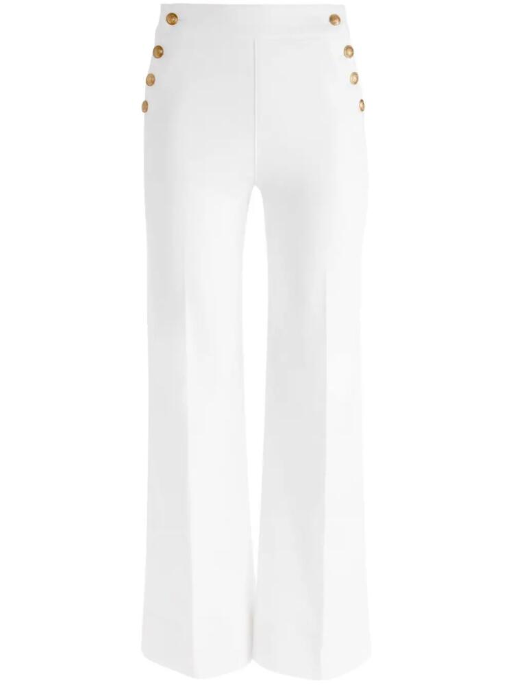 alice + olivia Narin high-rise jeans - White Cover